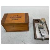 Kodak Film Tank and Bell & Howell Film Splicer