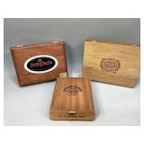 Assorted cigar boxes