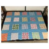 Machine Stitched Quilt Top