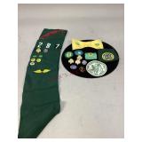 Assorted Girl Scout memorabilia