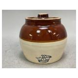 Number 2 Stoneware Bean Pot