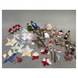 Assorted Christmas Ornaments and More