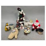 Decorative Christmas Figurines and More