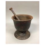 Cast Iron Mortar &Pestle