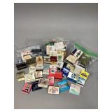 Large assortment of matchbooks
