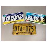 License plates