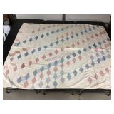 Vintage hand stitched quilt
