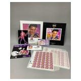 Elvis stamps and memorabilia