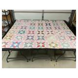 Hand Stitched Version of Star of Bethlehem Quilt