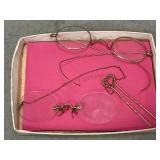 Vintage Gold Eyeglasses