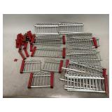 Vintage Metal Christmas Tree Fence