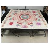 Vintage Hand Stitched Lone Star Quilt