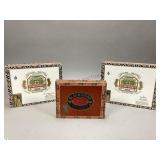 Assorted Cigar Boxes