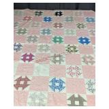 Vintage Churn Dash Quilt