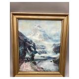 Framed R. Atkinson Fox print