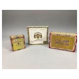 Assorted Cigar Boxes