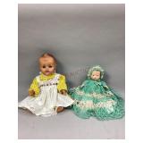 Two vintage dolls