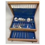 Lady Doris Silverplate Flatware in Chest