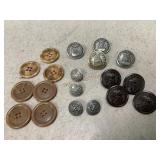 Military Buttons and More