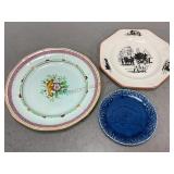 Assorted Decorative Plates