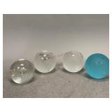 Glass Globe Paper Weights and More