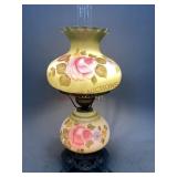 Hand Painted Three Way Tabletop Lamp