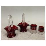 Souvenir Ruby Flash Glass