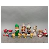 Vintage Christmas Decorative Figurines