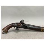 19th Centery Dutch Sea Service Flintlock Pistol