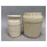 Small Stoneware Crocks
