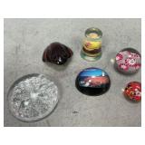 Assortment of Decorative Paper Weights