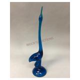 Viking Glass Epic Egret Bird Figurine