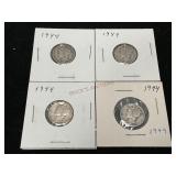 1944 Mercury Dimes