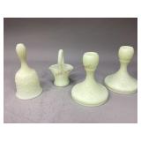 Four Fenton Glassware Pieces