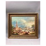 Oil On Board Painting by Maude Winder