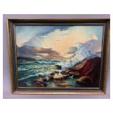 Framed Oil on Canvas by Maude Winder