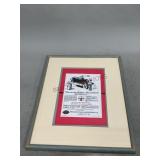 Framed Penreco Advertisement