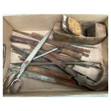 Antique Files, Hand Saw, Wood Plane and More