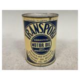 Empty Transport Motor Oil Can