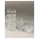 Assorted Clear Glassware
