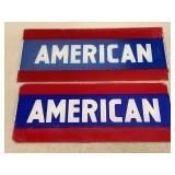 American Glass Gas Pump Inserts