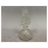 Vintage Clear Glass Perfume Bottle