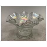 Viking Glass Cabbage Leaf Compote