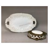 Victorian Milk Glass Items