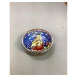 Jose Cire Royo Enameled Glass Trinket Dish