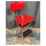 Retro Style Cosco Stylaire Step Stool Chair