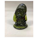 Vintage Viking Art Glass Basset Hound Figurine