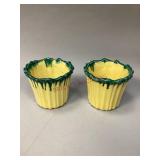 Two Vintage McCoy Pottery Planters