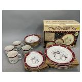 Royal Seasons 16 Piece Stoneware Dinnerware Set