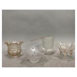 Vintage Clear Glass Light Shades